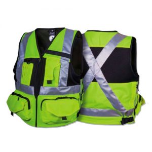 Chaleco Geólogo AVGX Verde Fluor