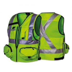 Chaleco Geólogo AVGX Verde Full Fluor